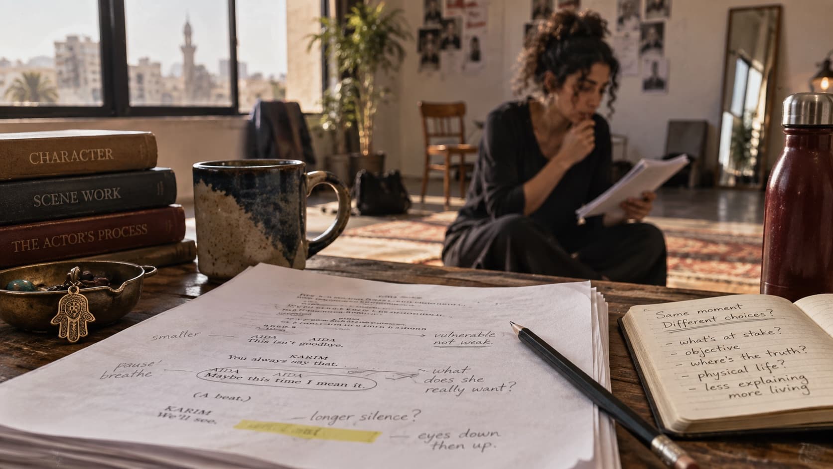 Given circumstances: seven questions before you play the scene