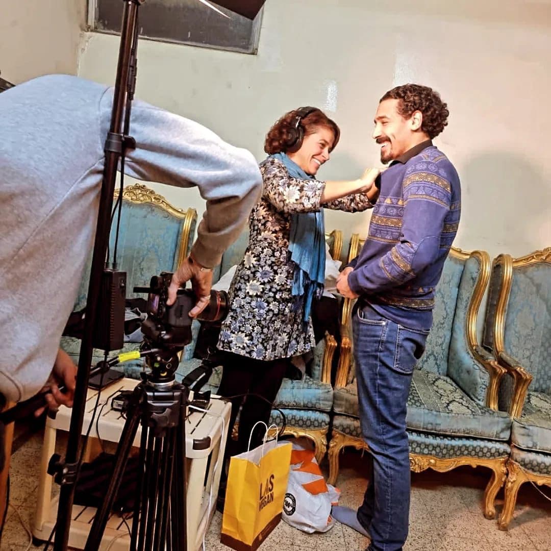 Directing actors on camera